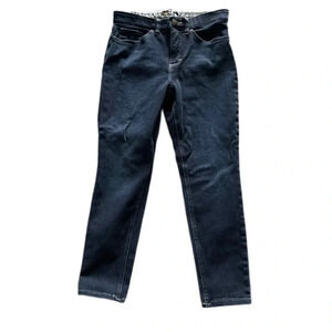 Lee Slim Fit Skinny Leg Mid Rise Dark Blue Jeans Women’s 8R